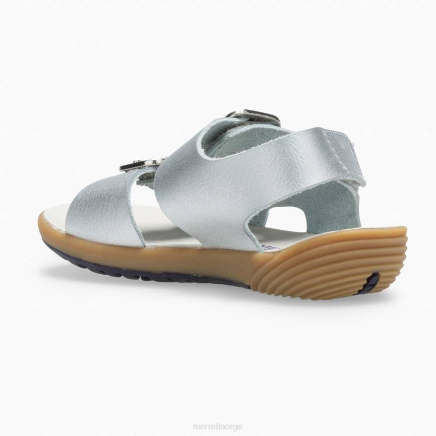 64NP1402 sølv Merrell sandal med bare trinn (ml161231)