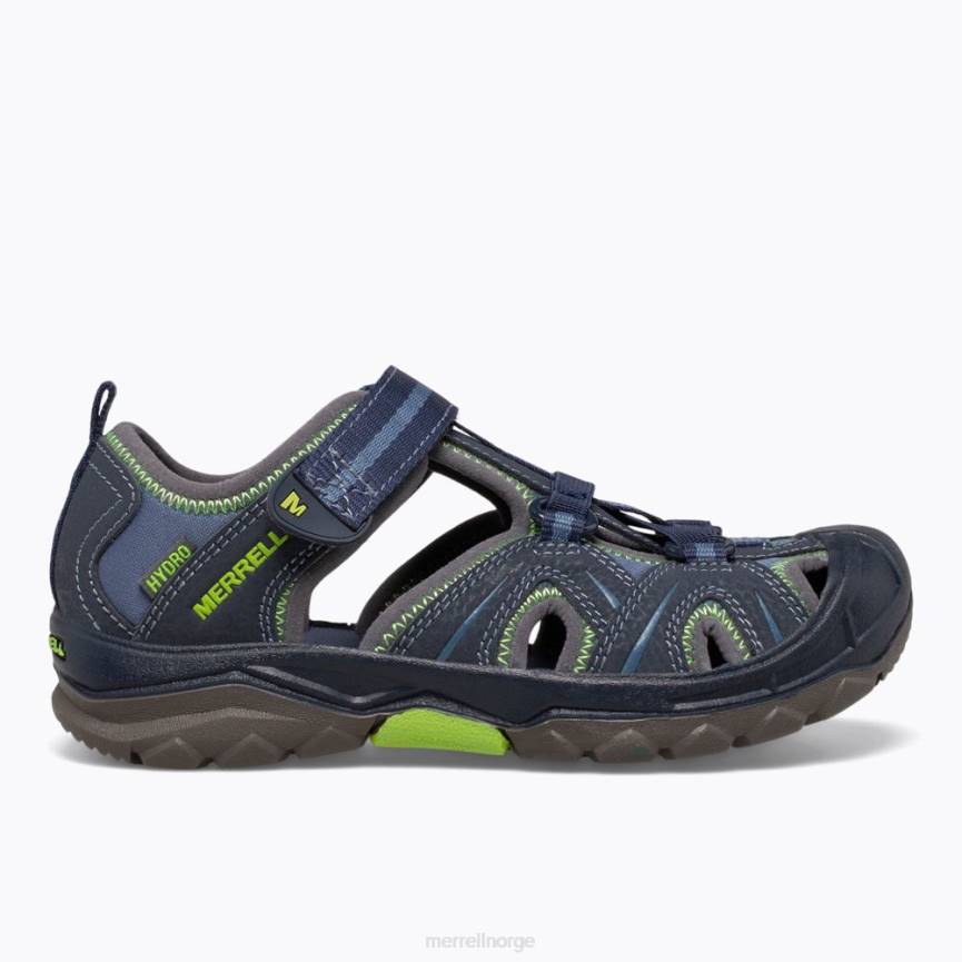 64NP1408 marine/grønn Merrell hydro sandal (mc53375)