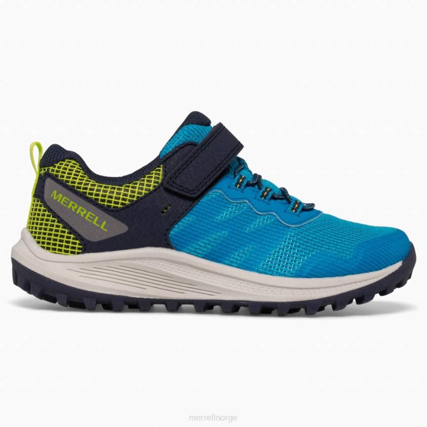 64NP1357 blå Merrell nova 3 joggesko (mk266784)