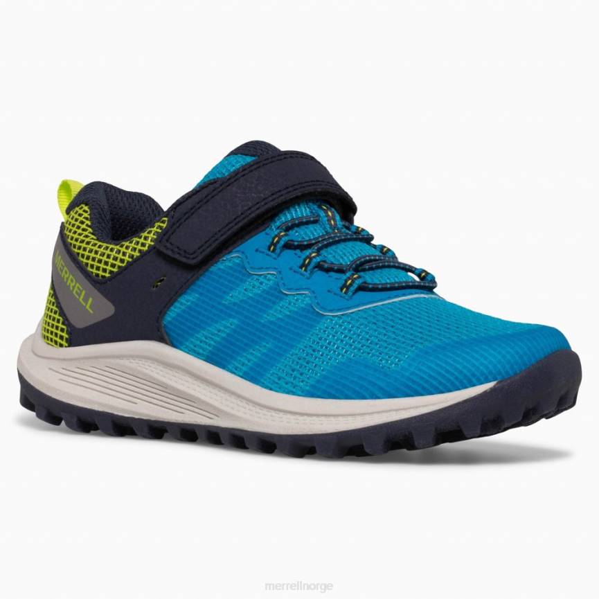 64NP1357 blå Merrell nova 3 joggesko (mk266784)