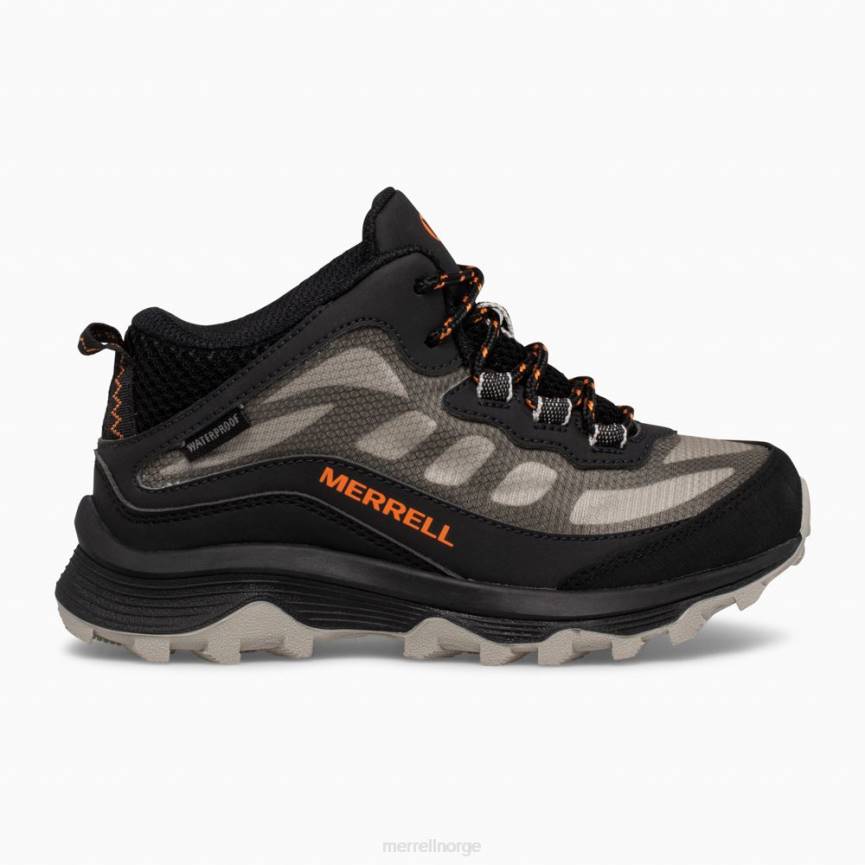 64NP1378 svart Merrell moab speed mid vanntett (mk265424)