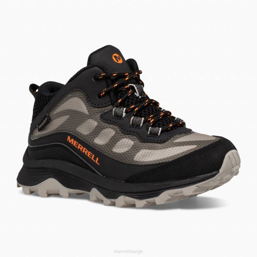 64NP1378 svart Merrell moab speed mid vanntett (mk265424)