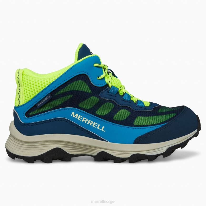 64NP1380 marine/hei nemlig Merrell moab speed mid vanntett (mk266776)