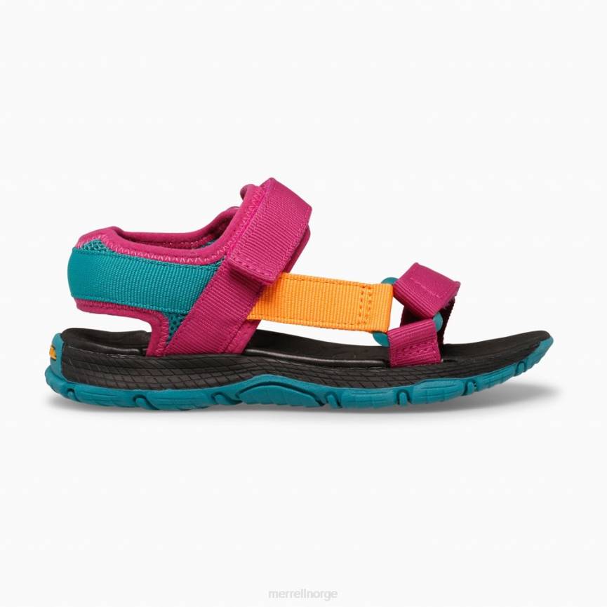 64NP1397 bær/multi Merrell kahuna web sandal (mk165675k)