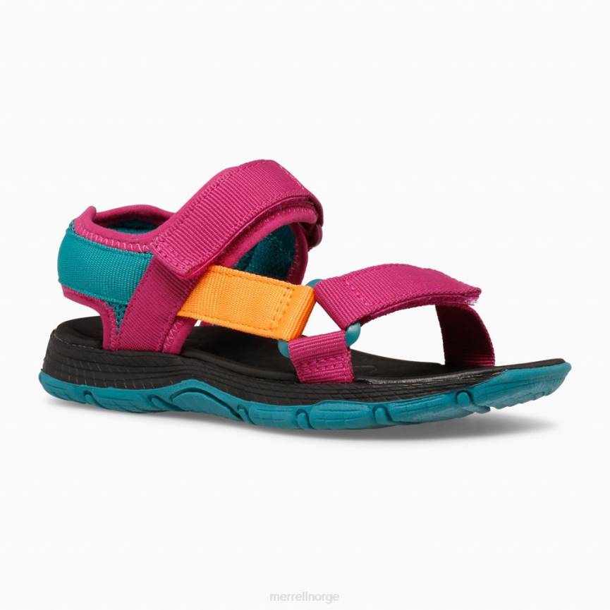 64NP1397 bær/multi Merrell kahuna web sandal (mk165675k)