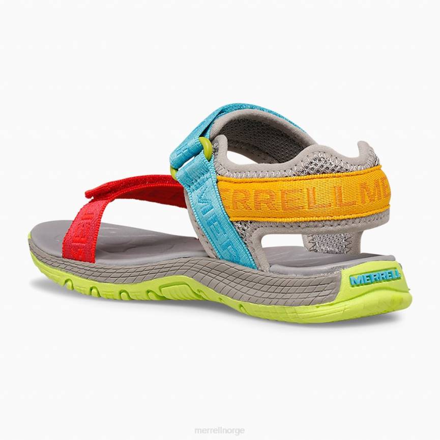 64NP1400 grå logo/multi Merrell kahuna web sandal (mk265674k)