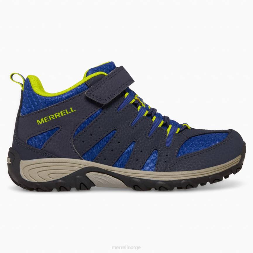 64NP1453 marine/lime Merrell outback mid 2 støvel (mk265609)