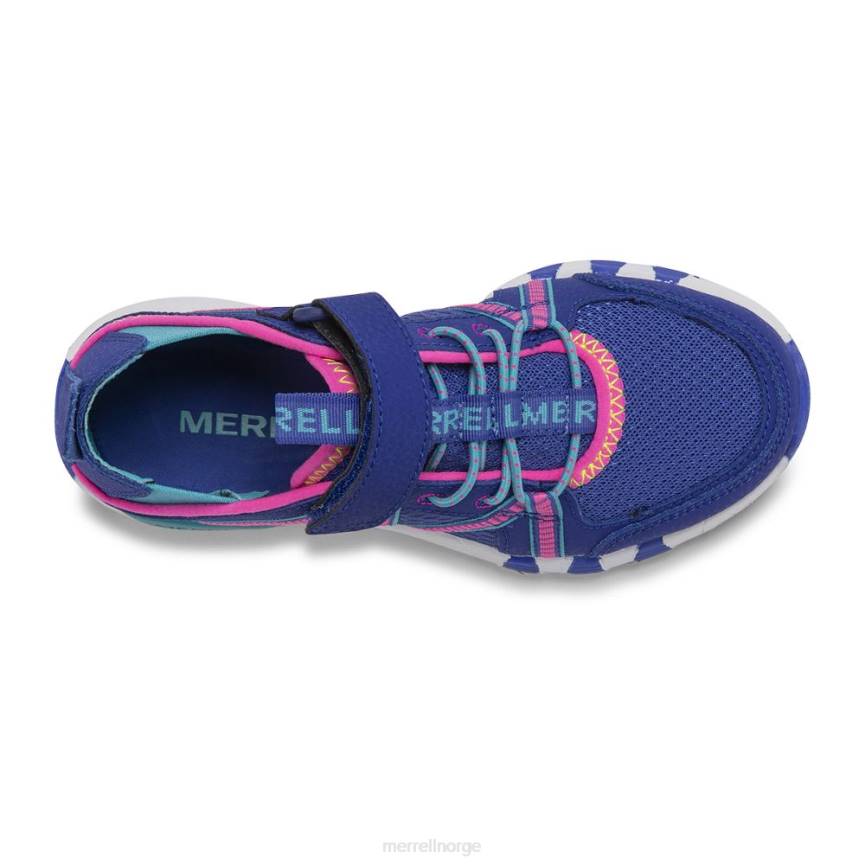 64NP1497 blå/turkis Merrell vannfri roam sandal (mk164951k)