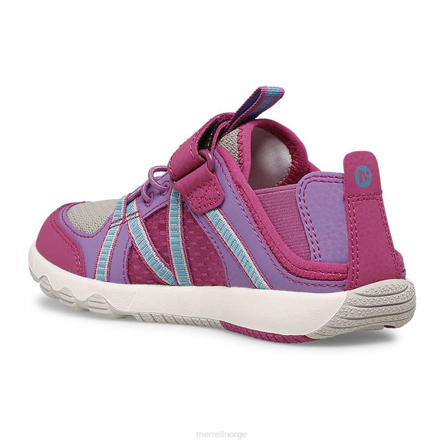 64NP1498 fuchsia/turq Merrell vannfri roam sandal (mk165669k)