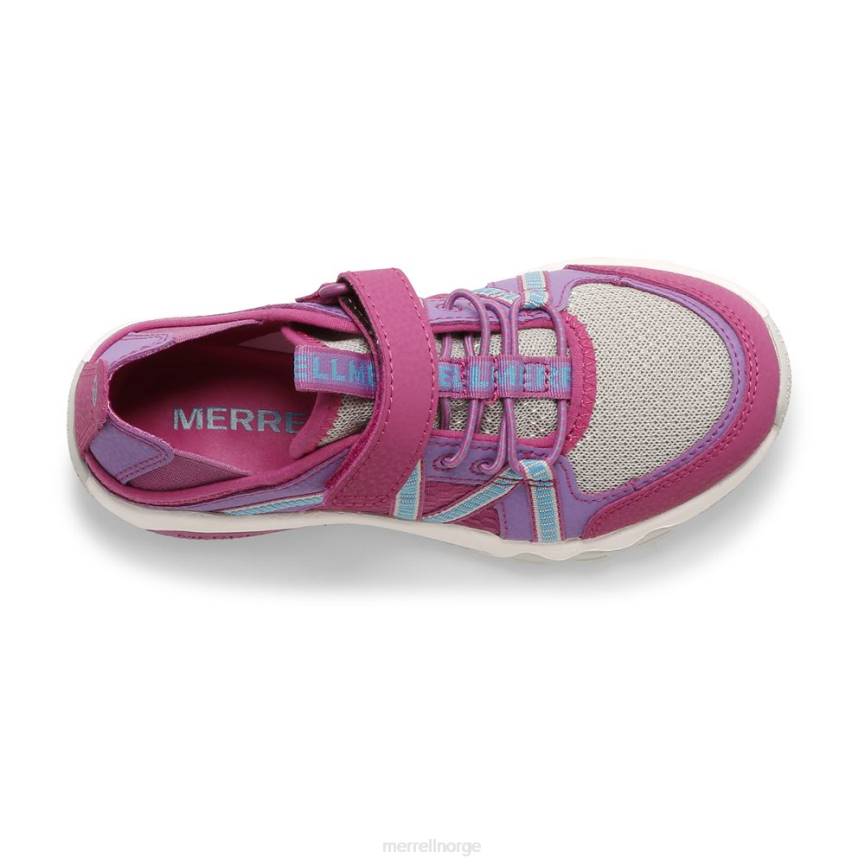 64NP1498 fuchsia/turq Merrell vannfri roam sandal (mk165669k)