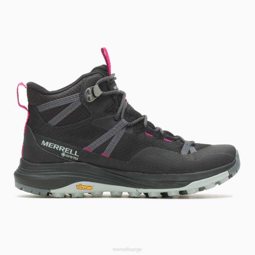 64NP831 svart Merrell sirene 4 mid gore-tex (j037282)