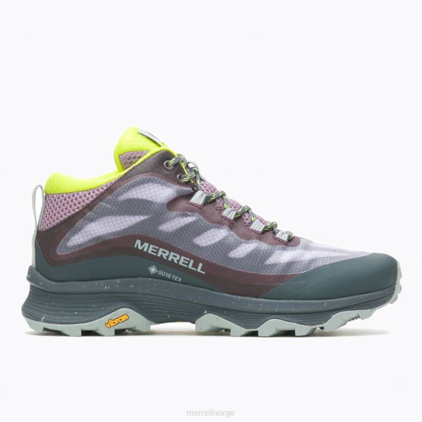 64NP878 iris Merrell moab speed mid gore-tex (j067516)