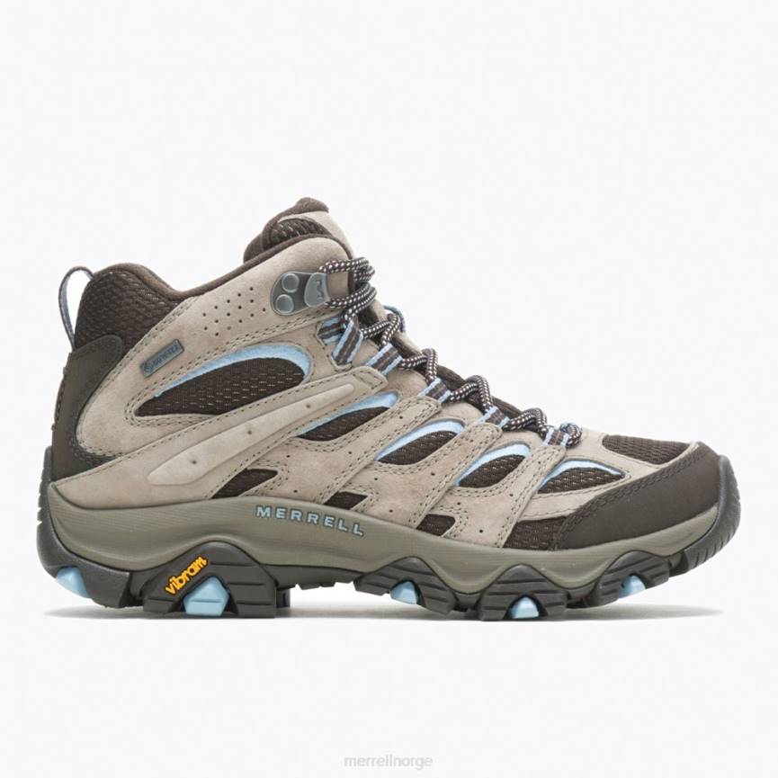 64NP895 brindle Merrell moab 3 mid gore-tex (j035816)