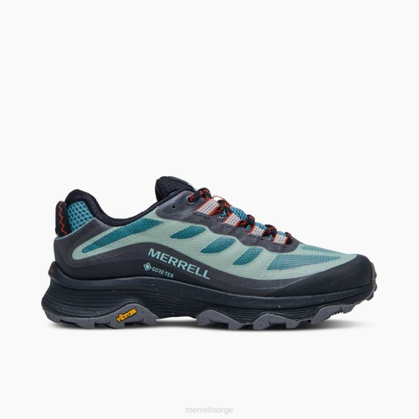 64NP989 mineral Merrell moab speed gore-tex (j067008)