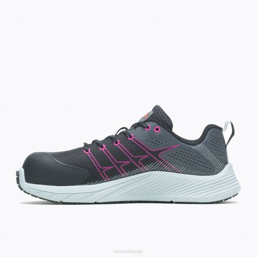 64NP1237 svart/fuchsia Merrell moab flight karbonfiber (j005174)