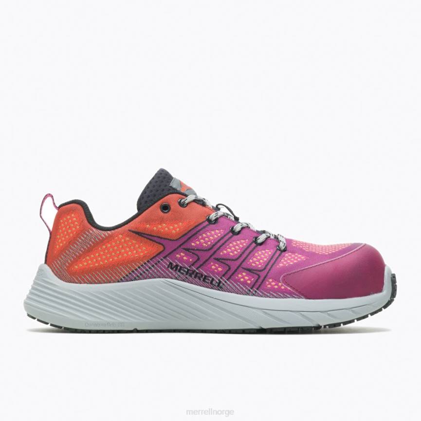 64NP1238 fuchsia Merrell moab flight karbonfiber (j005236)