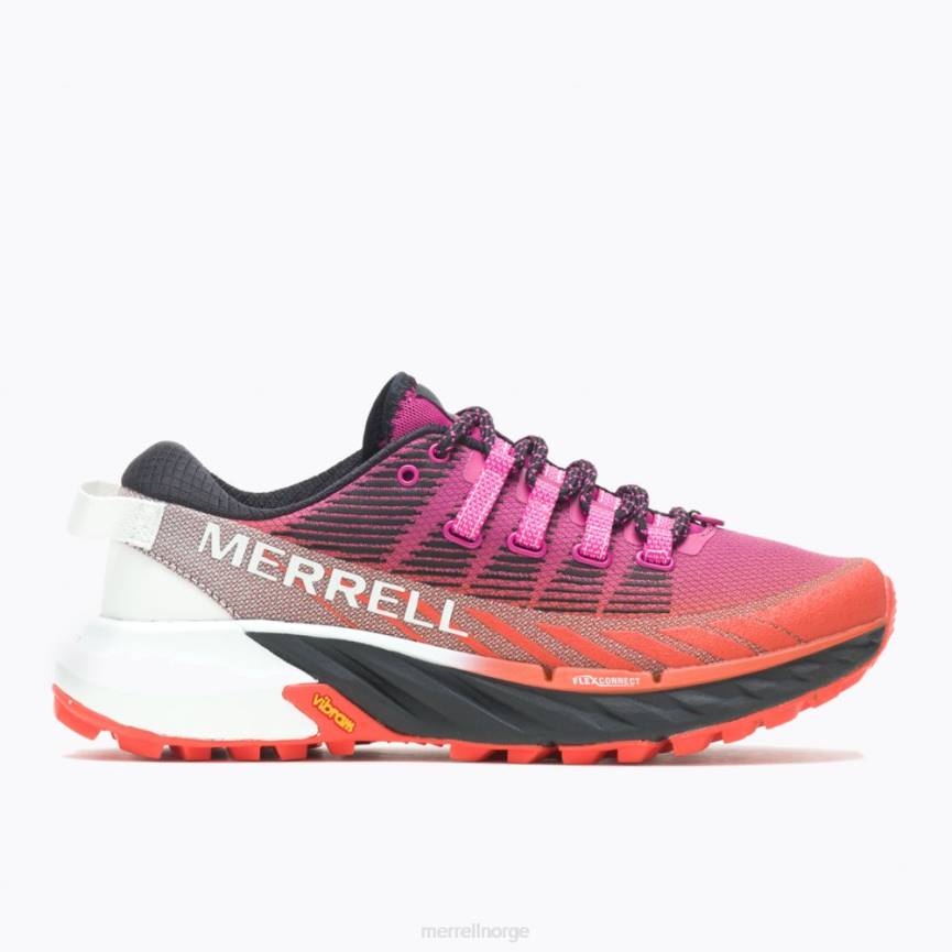 64NP925 fuchsia/mandarin Merrell agility peak 4 (j067524)