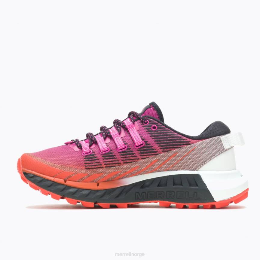 64NP925 fuchsia/mandarin Merrell agility peak 4 (j067524)