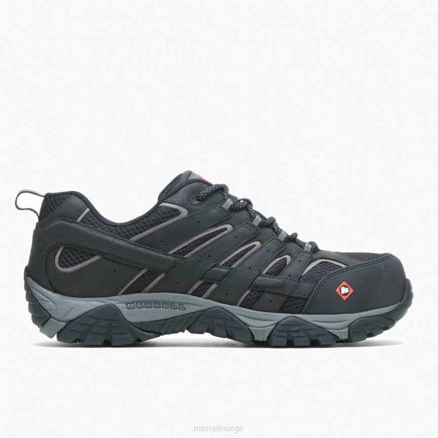 64NP371 svart Merrell moab vertex vent comp toe arbeidssko (j36461)