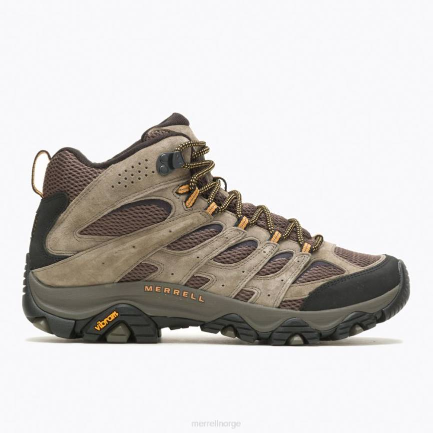 64NP132 valnøtt Merrell moab 3 mid (j035869)