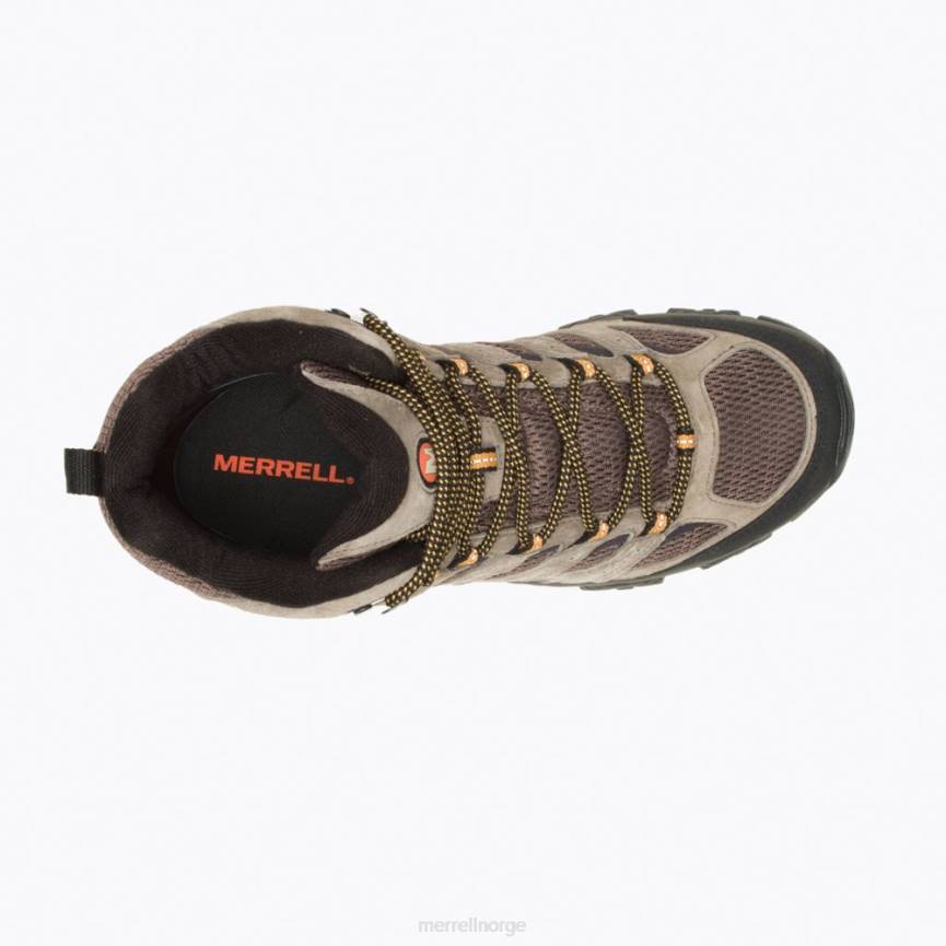 64NP132 valnøtt Merrell moab 3 mid (j035869)