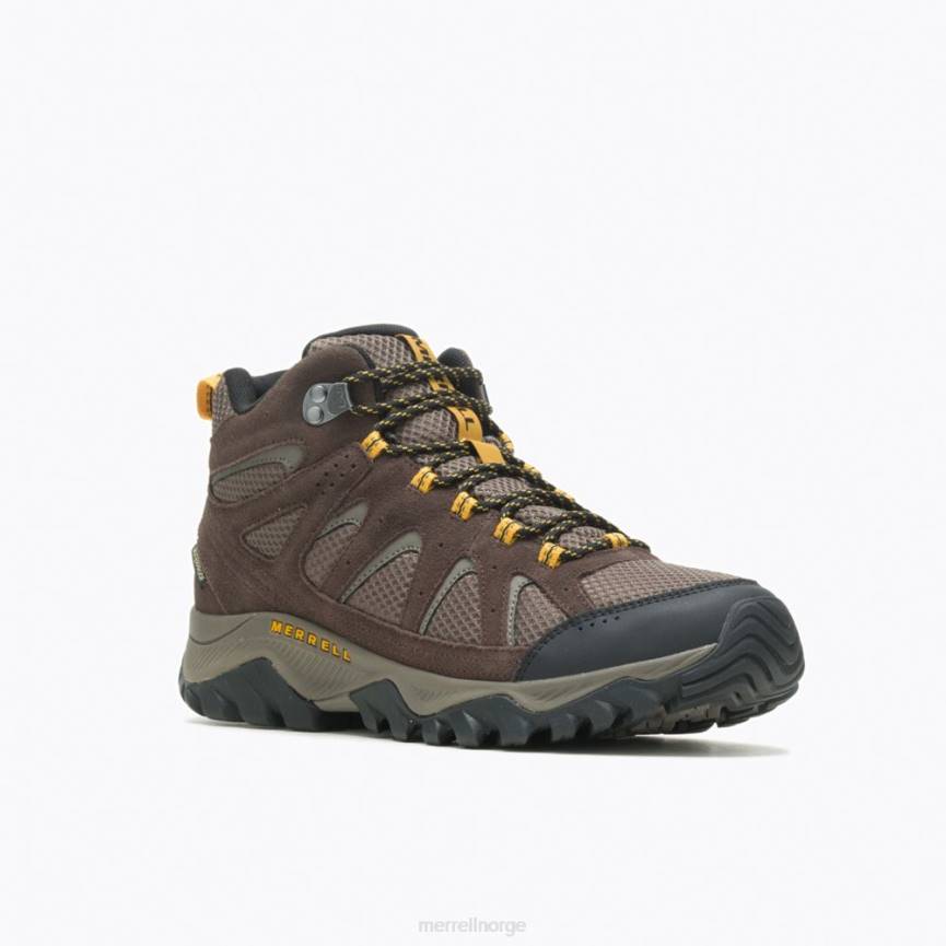 64NP604 espresso Merrell oakcreek mid vanntett bred bredde (j036401w)