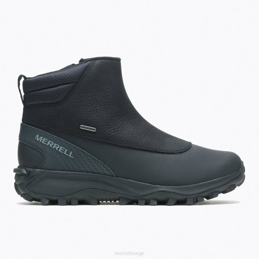 64NP757 svart/monument Merrell thermo kiruna mid zip vanntett (j035049)