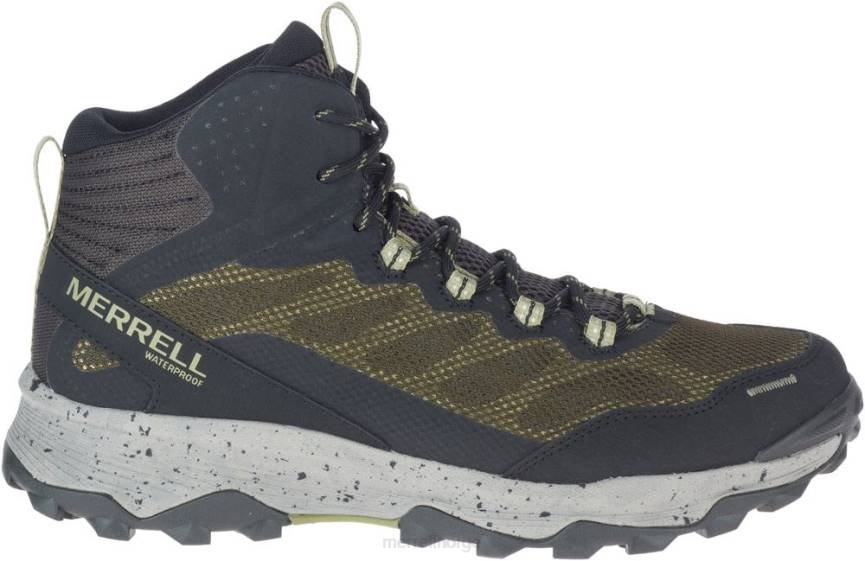 64NP780 oliven Merrell speed strike mid vanntett (j066879)