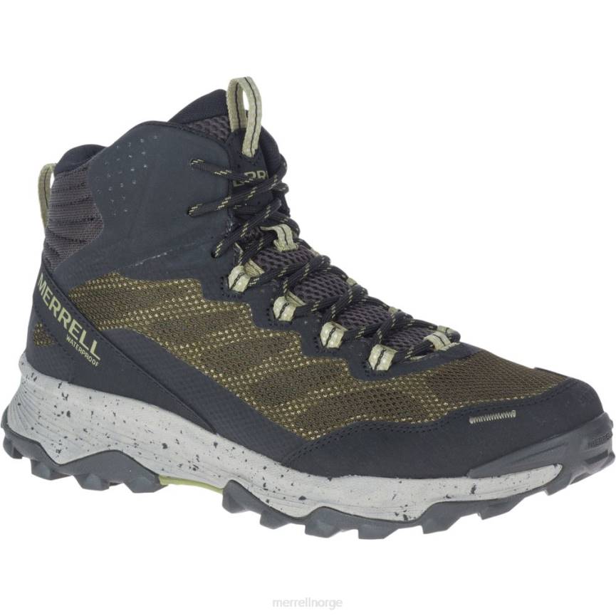 64NP780 oliven Merrell speed strike mid vanntett (j066879)