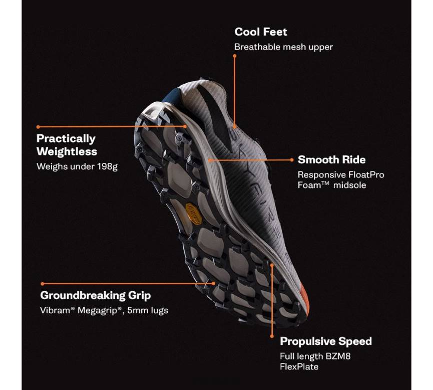 64NP1 oransje Merrell mtl skyfire 2 (j067569)