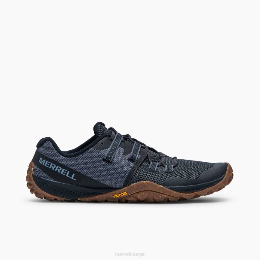 64NP410 svart/gummi Merrell trail hanske 6 (j135379)