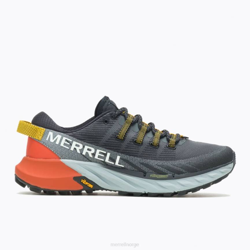 64NP83 svart/høytliggende Merrell agility peak 4 (j067347)