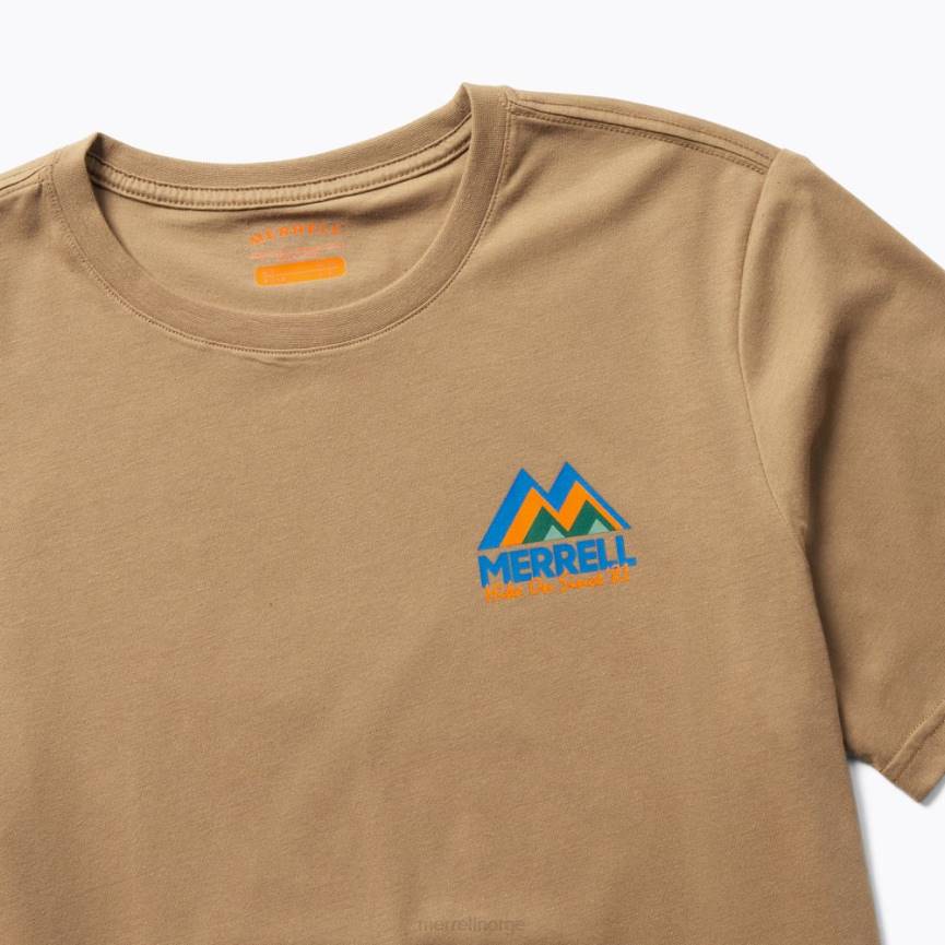 64NP309 sepia fargetone Merrell m-fjell tee (jmf26620-176)