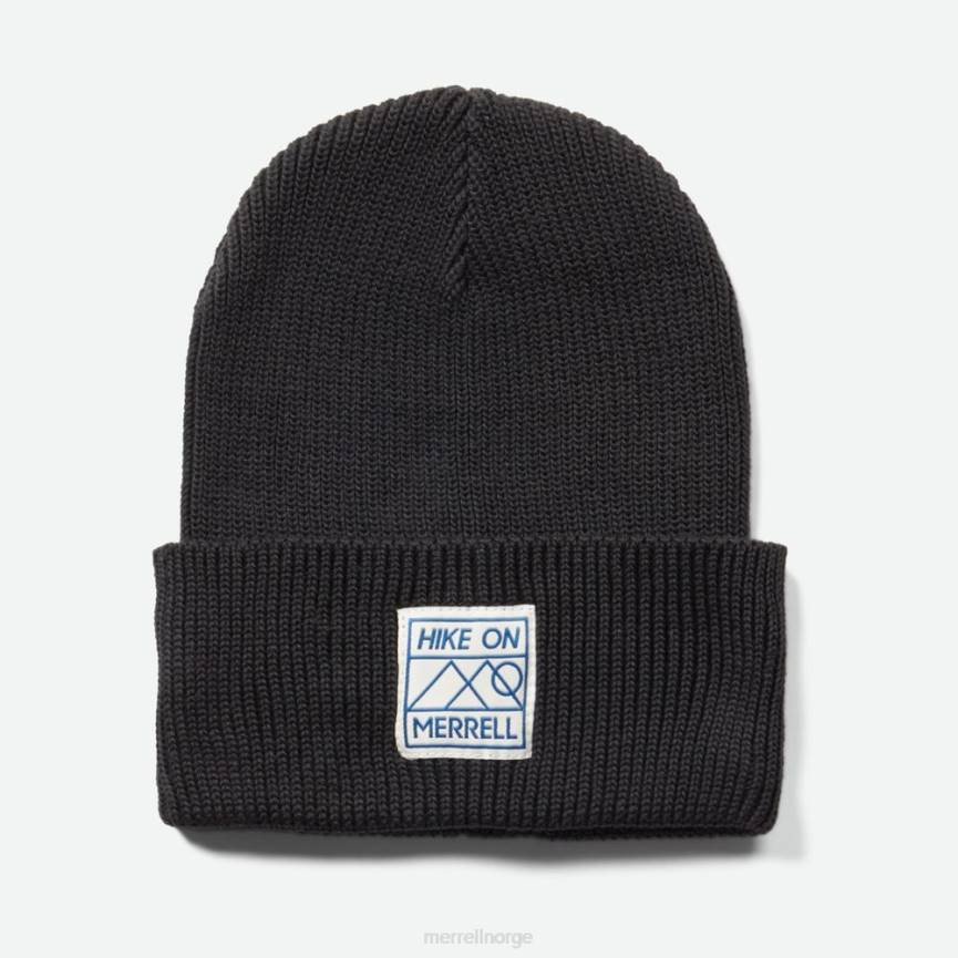 64NP318 svart Merrell fottur på patch beanie (jaf26662-010)