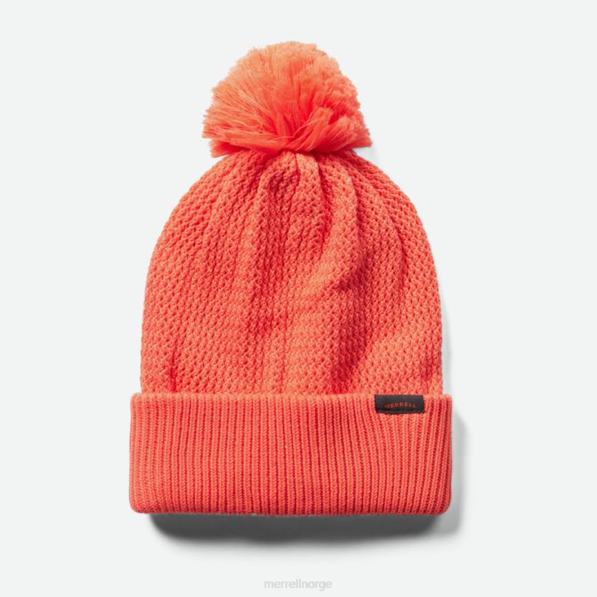 64NP375 fersken ekko Merrell waffle bobble beanie (jaf26648-628)